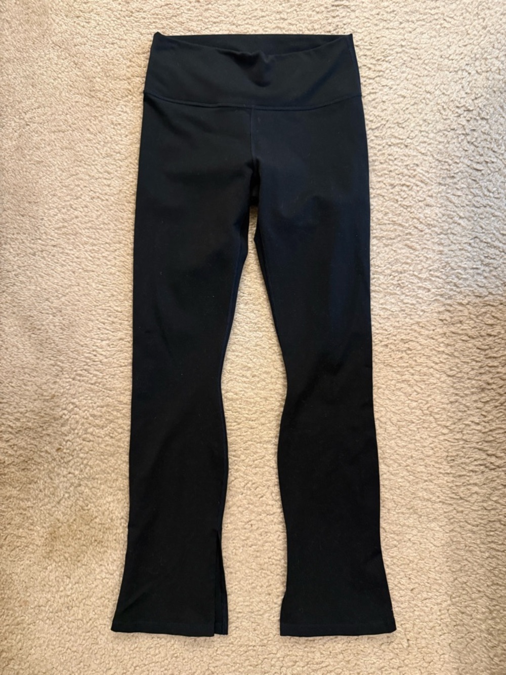 Fabletics Spilt Flare Power Hold Leggings- size Medium